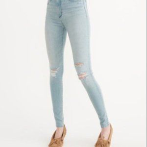 Abercrombie High Rise Super Skinny Jeans